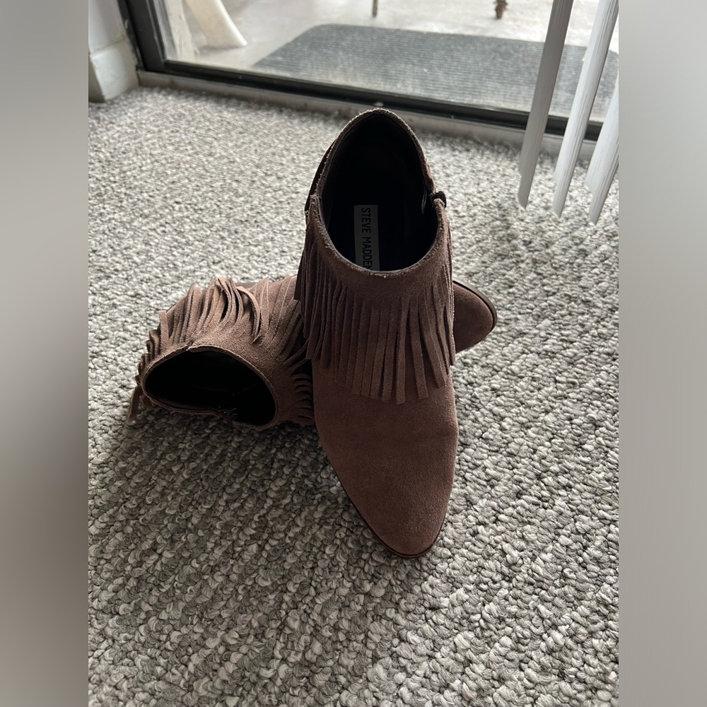 Steve Madden Patzee fringed boot